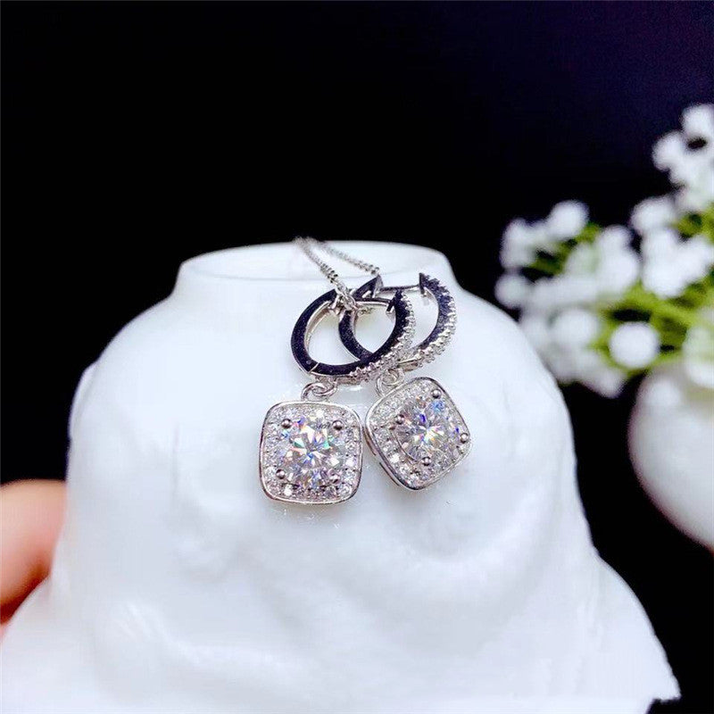 Women's Fashion Personality Moissanite Stud Earrings-Jewearrings