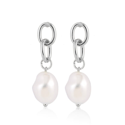 Ladies New Exquisite Pearl Earrings-Jewearrings