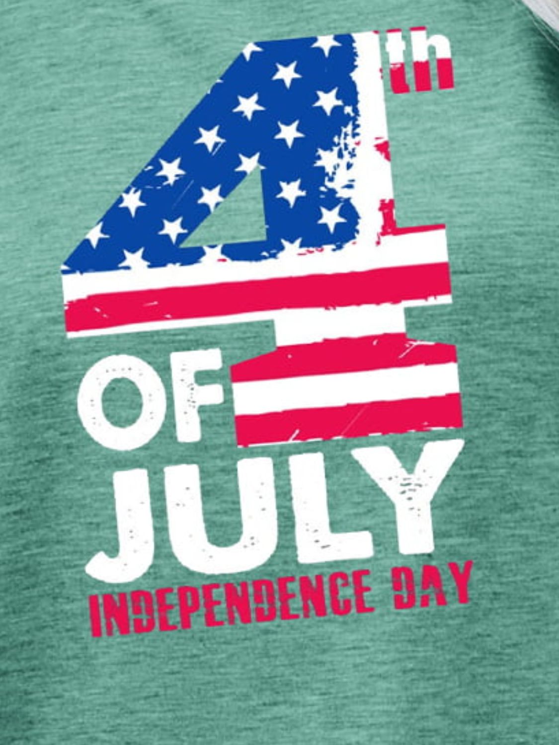 4th OF JULY INDEPENDENCE DAY Graphic Tee-Jewearrings