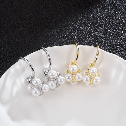 New Trendy Design Pearl Earrings Tassel Earrings-Jewearrings