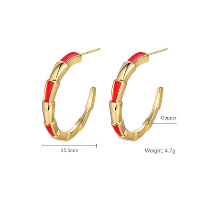 Clip Without Pierced Earrings Female Simple Earrings-Jewearrings