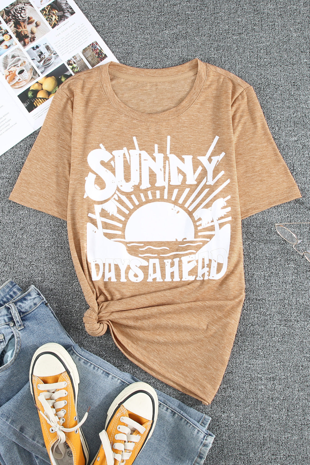 SUNNY DAYS AHEAD Tee Shirt-Jewearrings