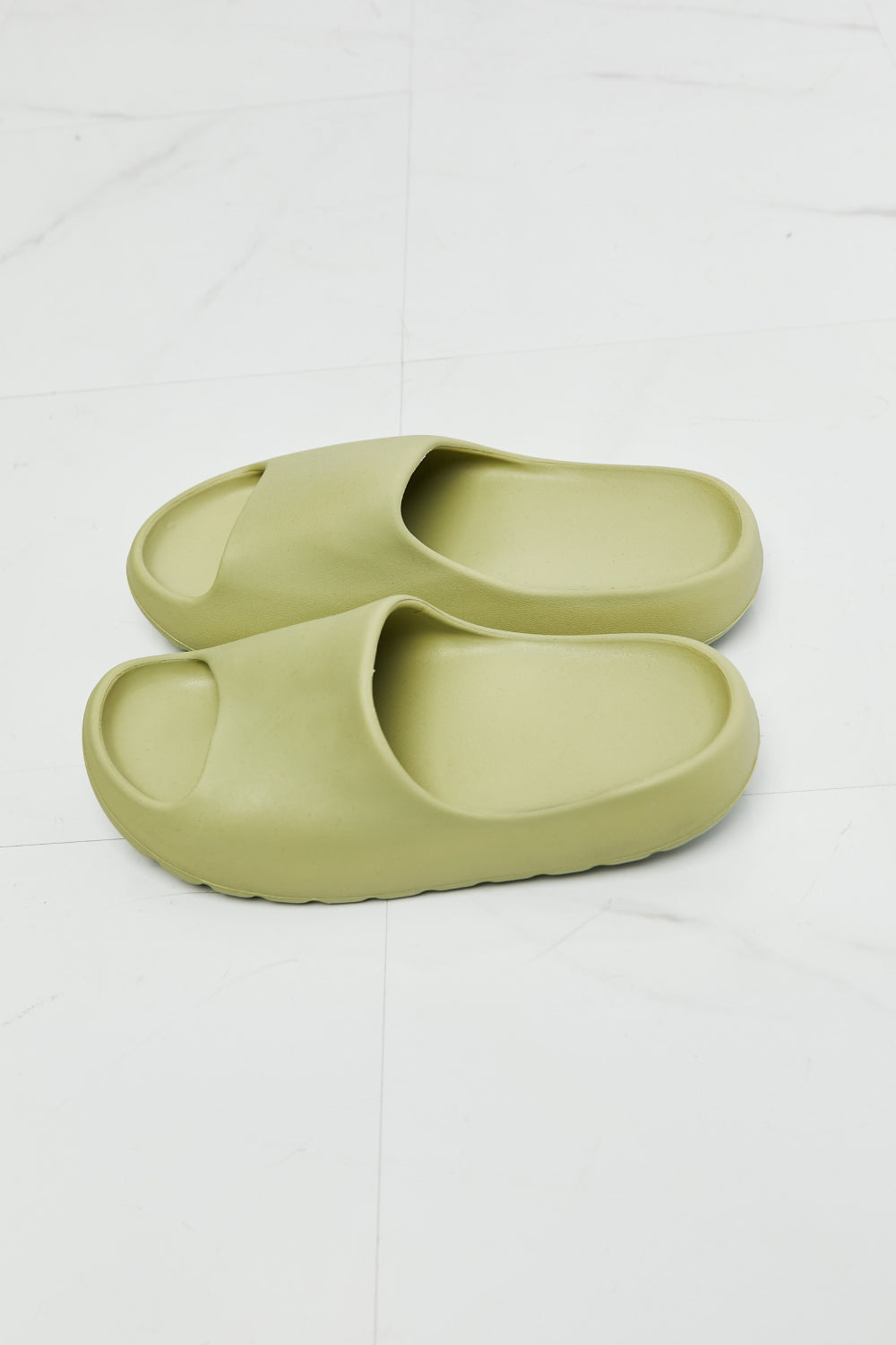 NOOK JOI In My Comfort Zone Slides in Green-Jewearrings