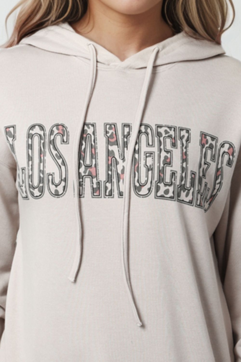 LOS ANGELES Graphic Hoodie-Jewearrings