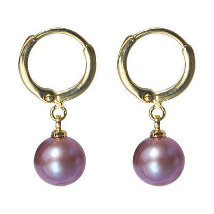 Fashion 14K Gold Freshwater Pearl Earrings-Jewearrings