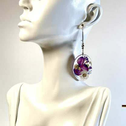 Fashion Acrylic Creative New Dried Glue Earrings-Jewearrings