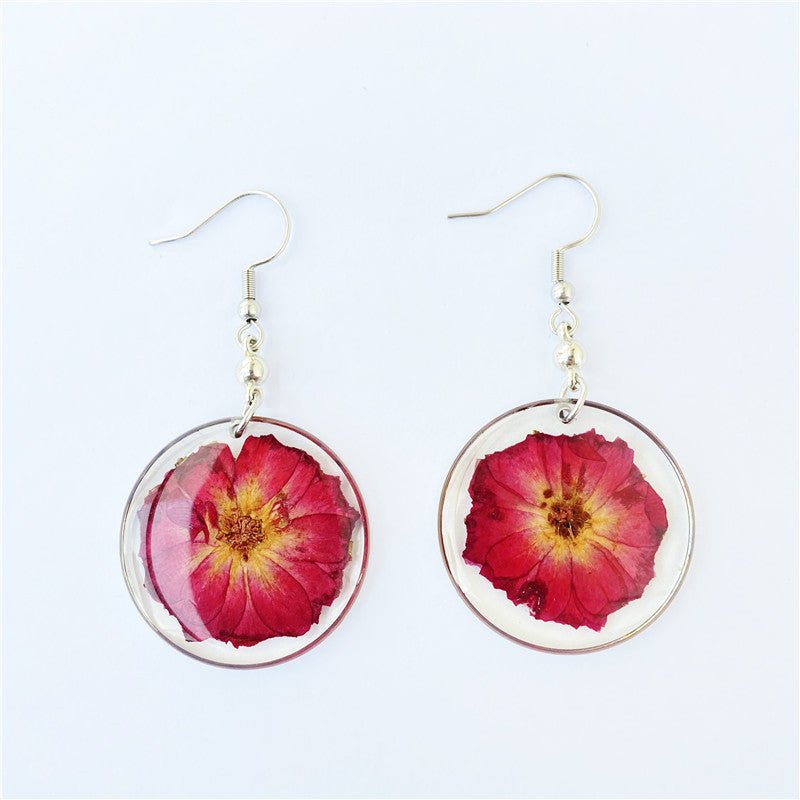 Fashion Acrylic Creative New Dried Glue Earrings-Jewearrings