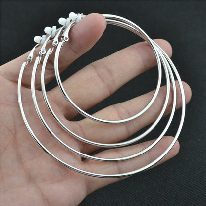 Fashion Big Circle Women's Exaggerated Earrings-Jewearrings