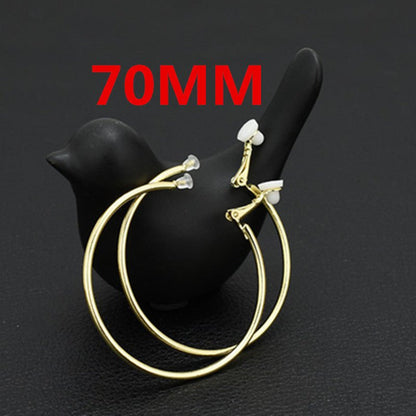 Fashion Big Circle Women's Exaggerated Earrings-Jewearrings