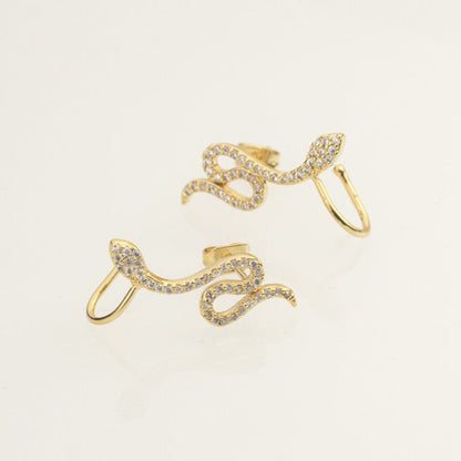 Fashion Diamond-Studded Women'S Stud Earrings-Jewearrings