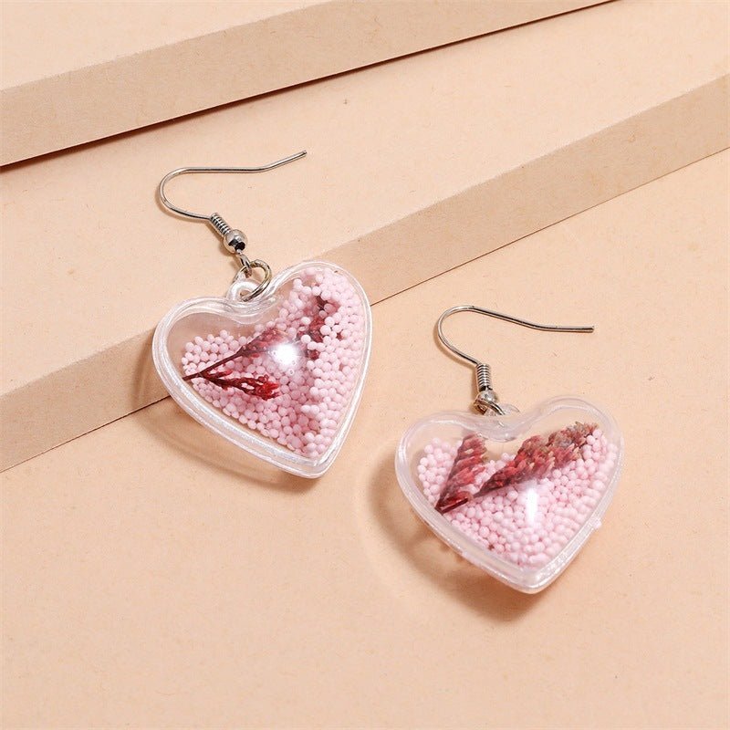 Fashion Fun Creative Acrylic Rose Earrings-Jewearrings