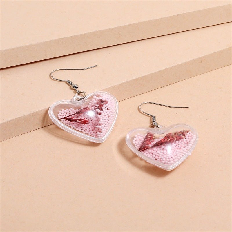 Fashion Fun Creative Acrylic Rose Earrings-Jewearrings