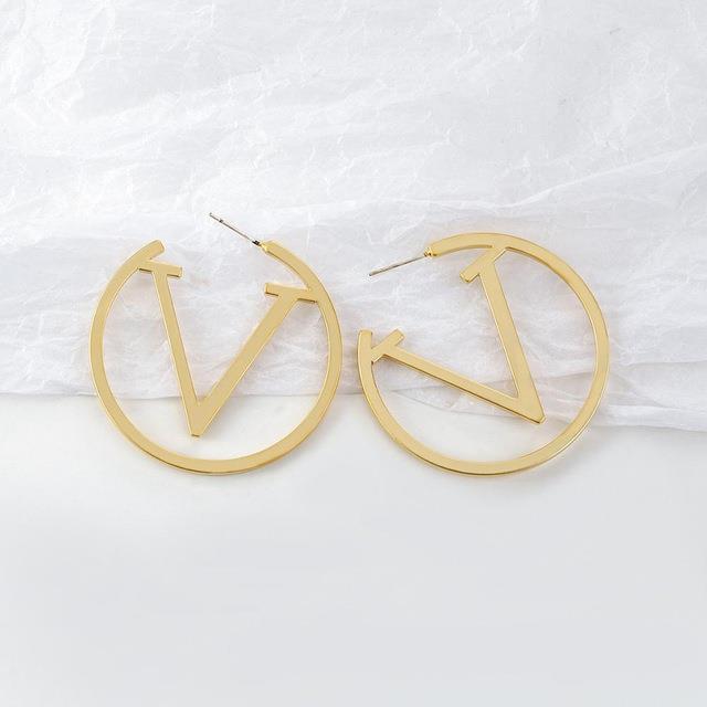 Fashion Gold Color Earrings For Women-Jewearrings