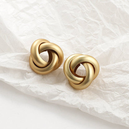 Fashion Gold Color Earrings For Women-Jewearrings