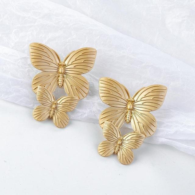 Fashion Gold Color Earrings For Women-Jewearrings