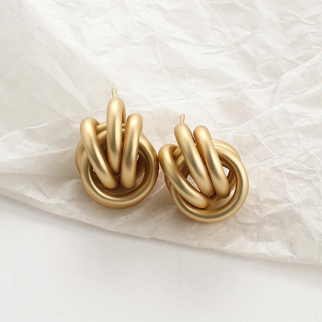 Fashion Gold Color Earrings For Women-Jewearrings