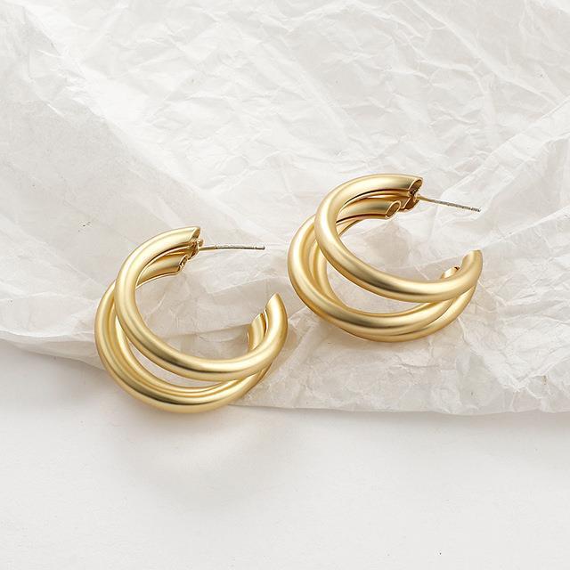 Fashion Gold Color Earrings For Women-Jewearrings