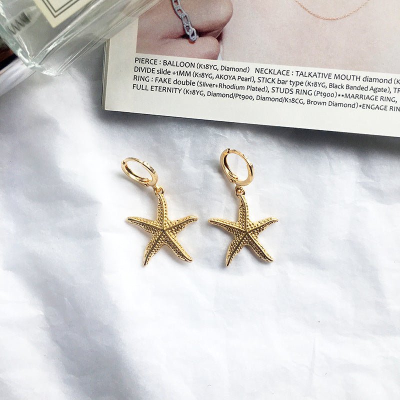 Fashion Jewelry Alloy Shell Earrings-Jewearrings