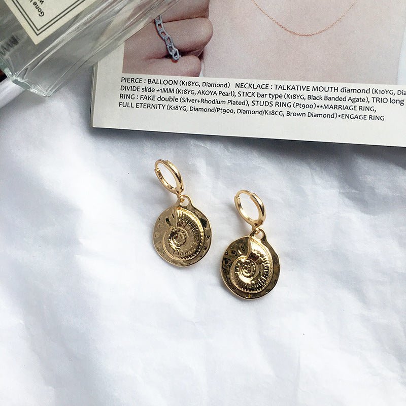 Fashion Jewelry Alloy Shell Earrings-Jewearrings