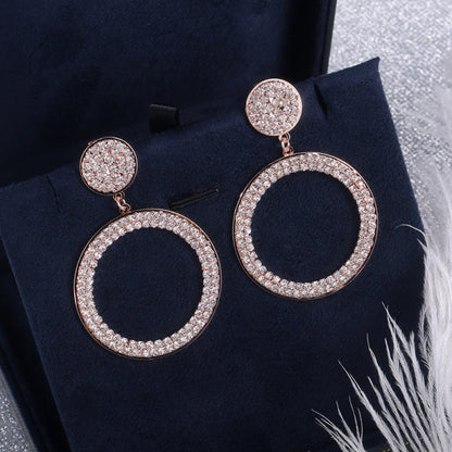 Fashion Nightclub Sexy Temperament Goddess Big Circle Wild Big Earrings-Jewearrings