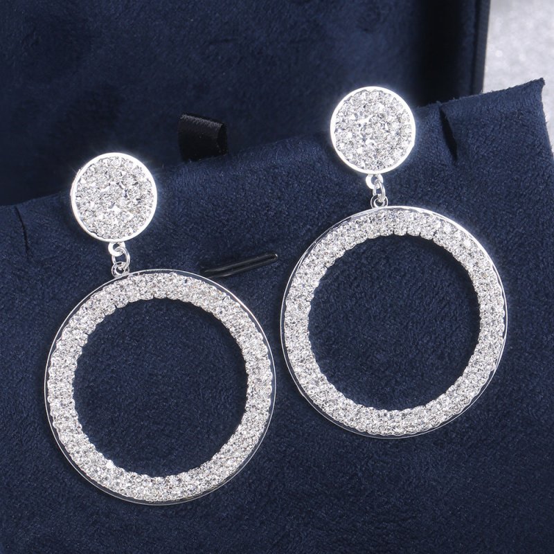 Fashion Nightclub Sexy Temperament Goddess Big Circle Wild Big Earrings-Jewearrings