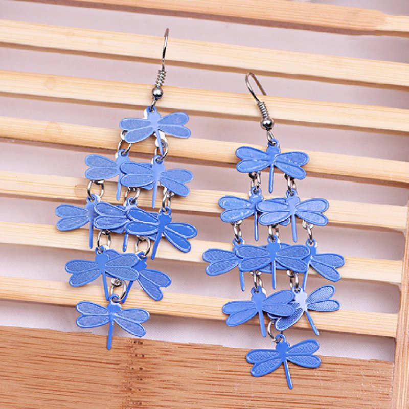 Fashion Personality Dragonfly Earrings-Jewearrings