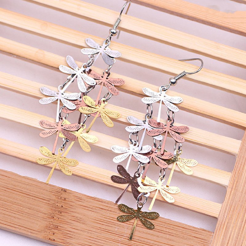 Fashion Personality Dragonfly Earrings-Jewearrings