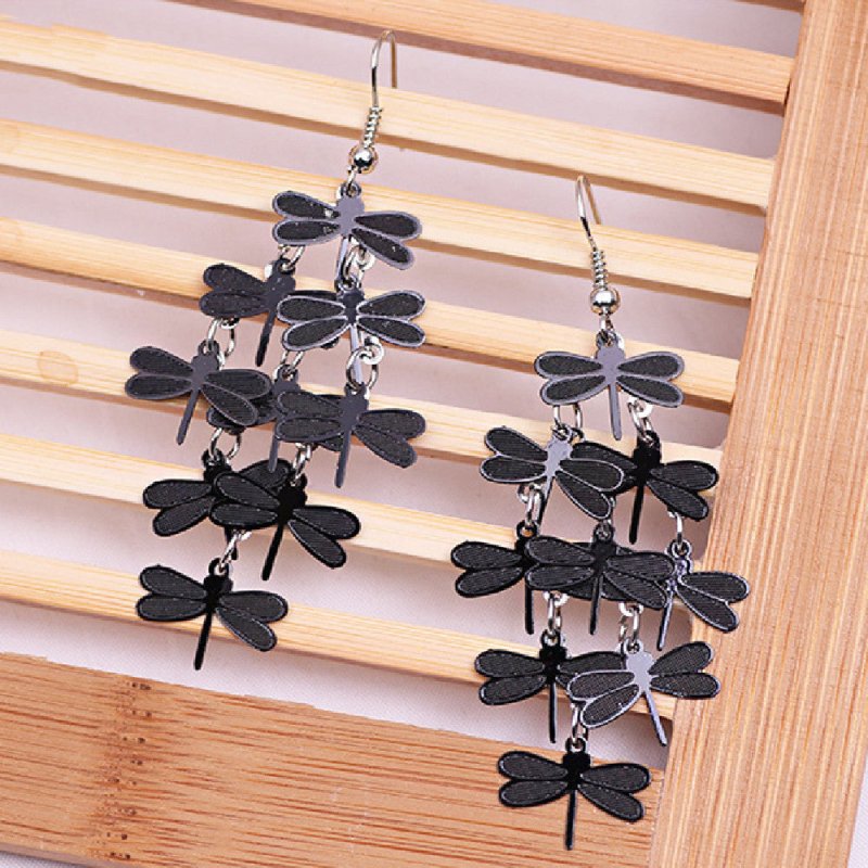 Fashion Personality Dragonfly Earrings-Jewearrings