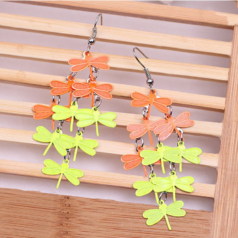 Fashion Personality Dragonfly Earrings-Jewearrings