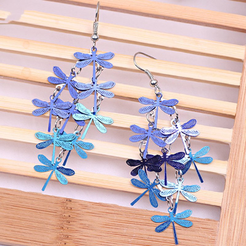 Fashion Personality Dragonfly Earrings-Jewearrings