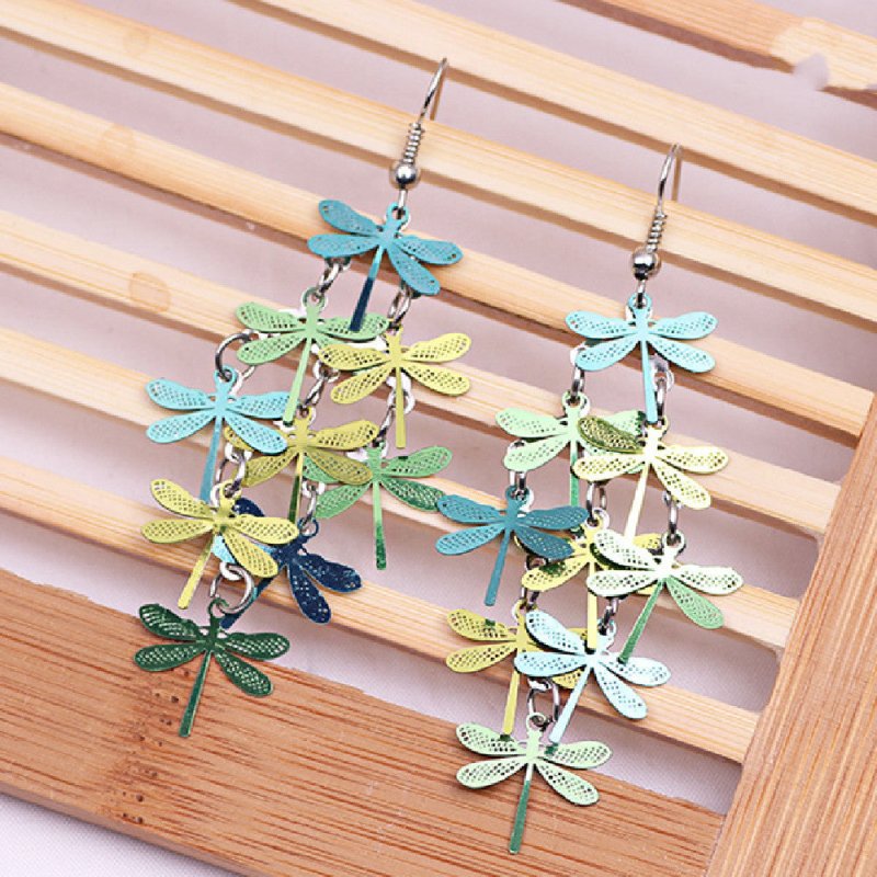 Fashion Personality Dragonfly Earrings-Jewearrings