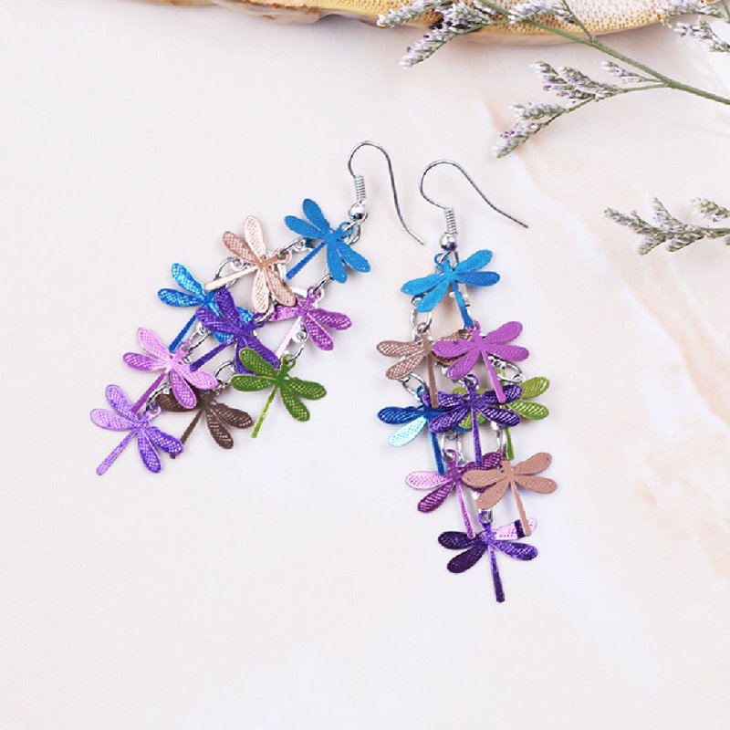 Fashion Personality Dragonfly Earrings-Jewearrings