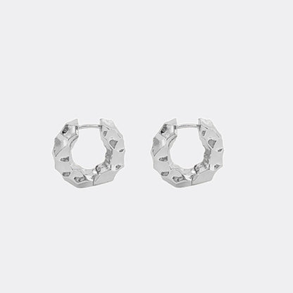 Fashion Personality European And American Hoop Earrings-Jewearrings