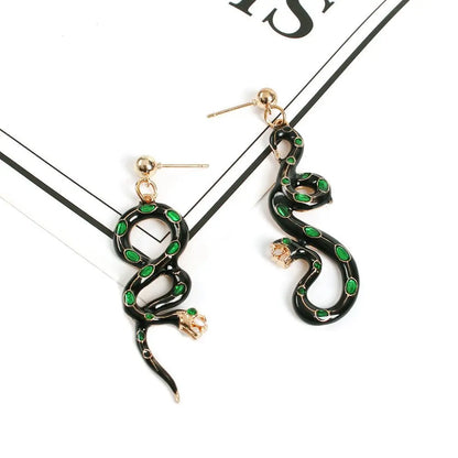 Fashion Snake Shape Earrings-Jewearrings