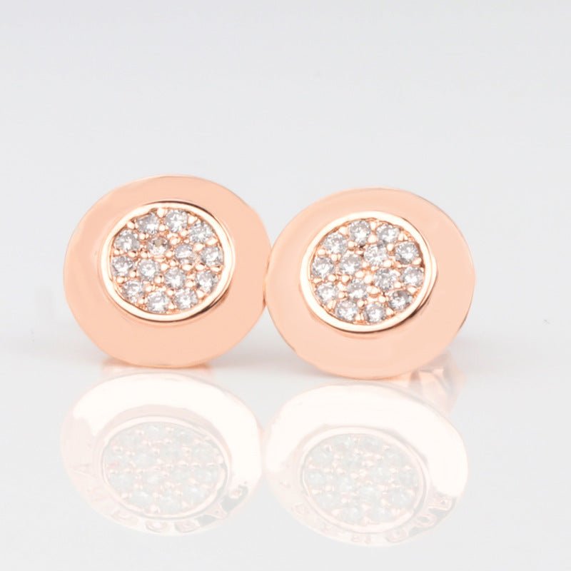 Fashion Wild Diamond Stud Earrings-Jewearrings