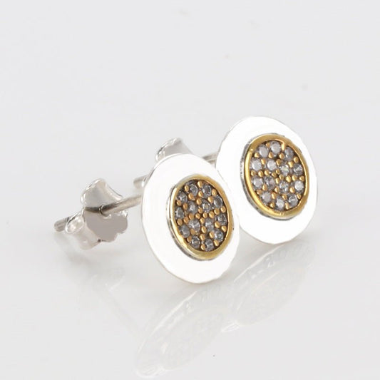 Fashion Wild Diamond Stud Earrings-Jewearrings