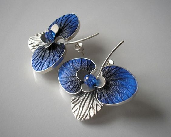 Fashionable Temperament Small Dragonfly Female Earrings-Jewearrings