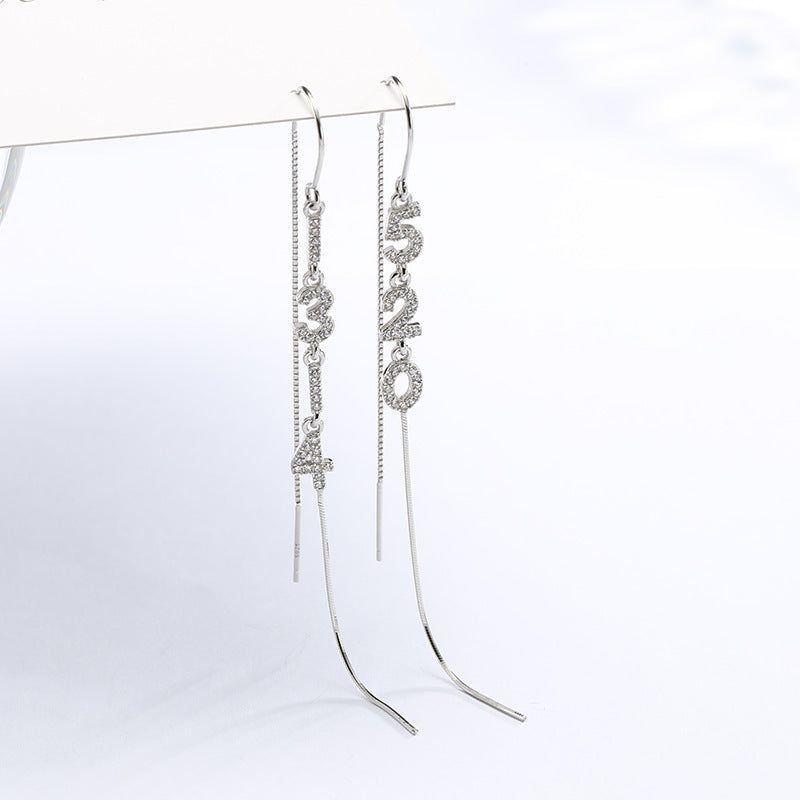 S925 Sterling Silver Ear Wire Earrings Women-Jewearrings