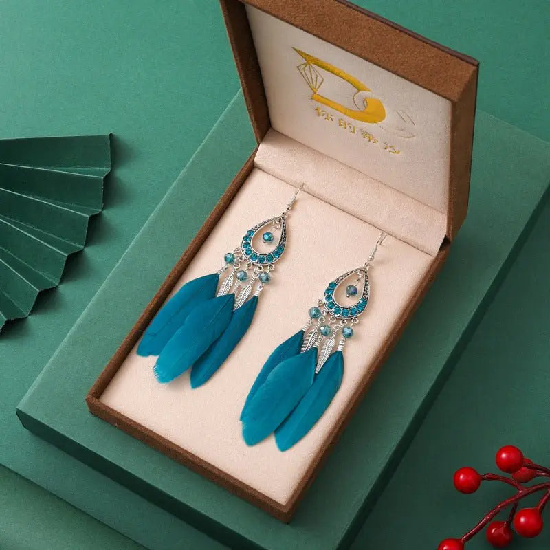 Feather Earrings: Add Exotic Flair to Your Look-Jewearrings