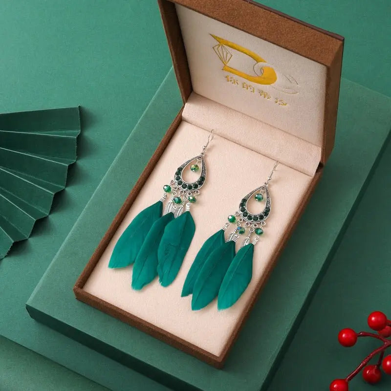 Feather Earrings: Add Exotic Flair to Your Look-Jewearrings