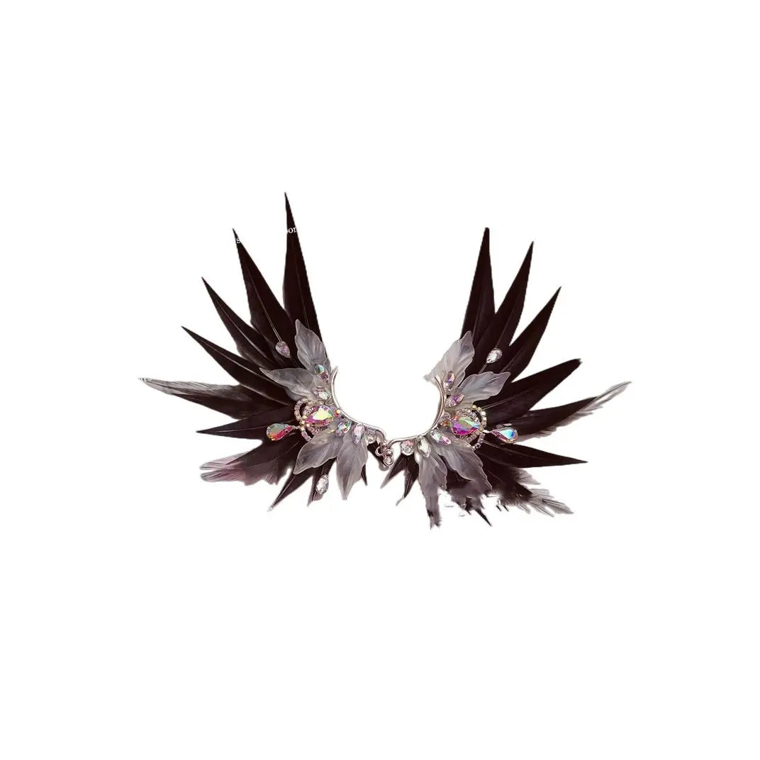 Feather Earrings: Angel Wings Jewelry-Jewearrings