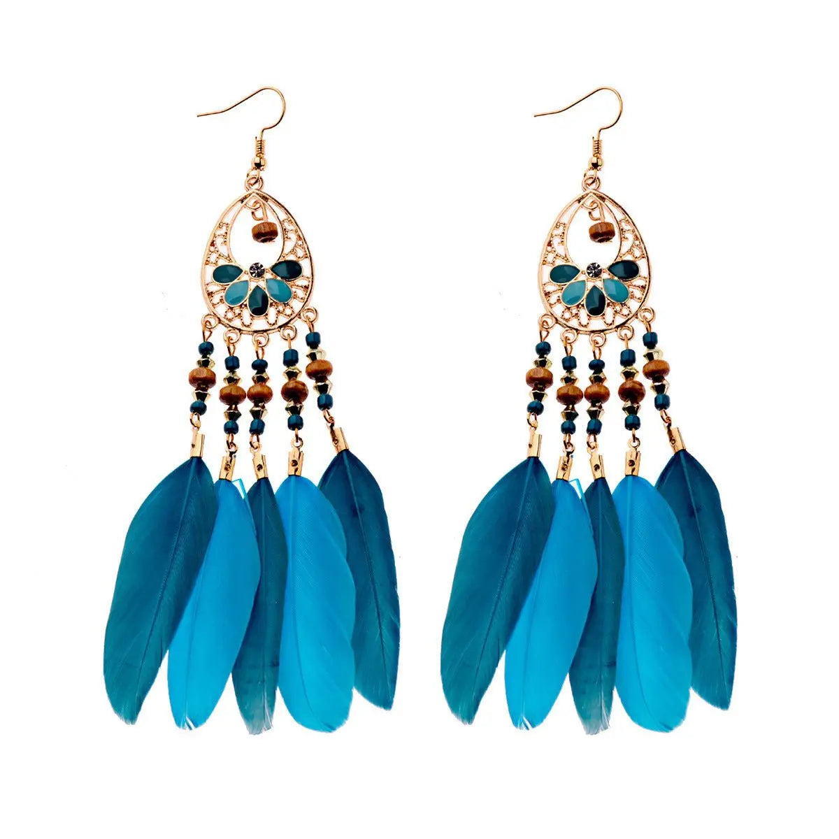 Feather Earrings: Bohemian Flair for Every Occasion-Jewearrings