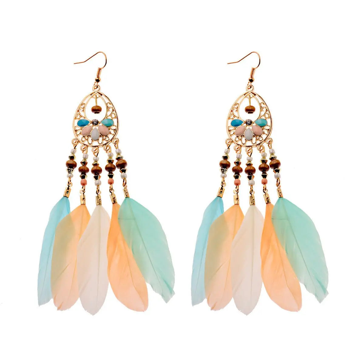 Feather Earrings: Bohemian Flair for Every Occasion-Jewearrings