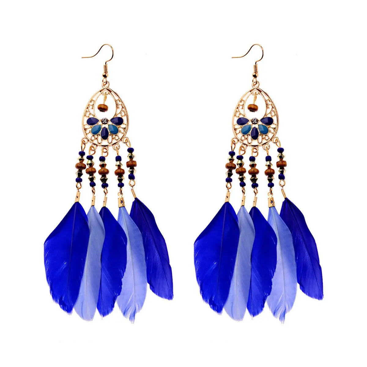 Feather Earrings: Bohemian Flair for Every Occasion-Jewearrings