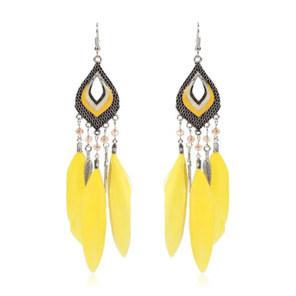 Feather Earrings: Channel Your Inner Fairy-Jewearrings