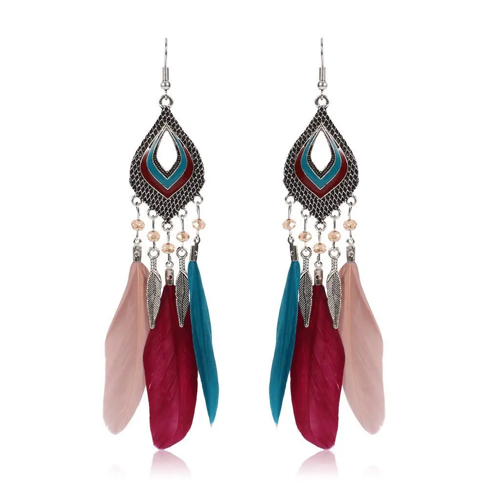 Feather Earrings: Channel Your Inner Fairy-Jewearrings