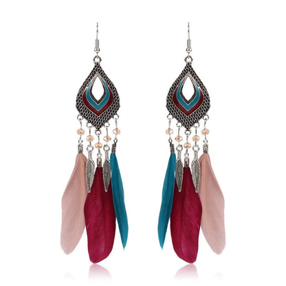 Feather Earrings: Channel Your Inner Fairy-Jewearrings