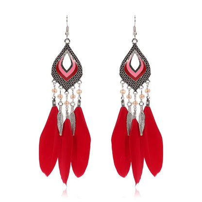 Feather Earrings: Channel Your Inner Fairy-Jewearrings