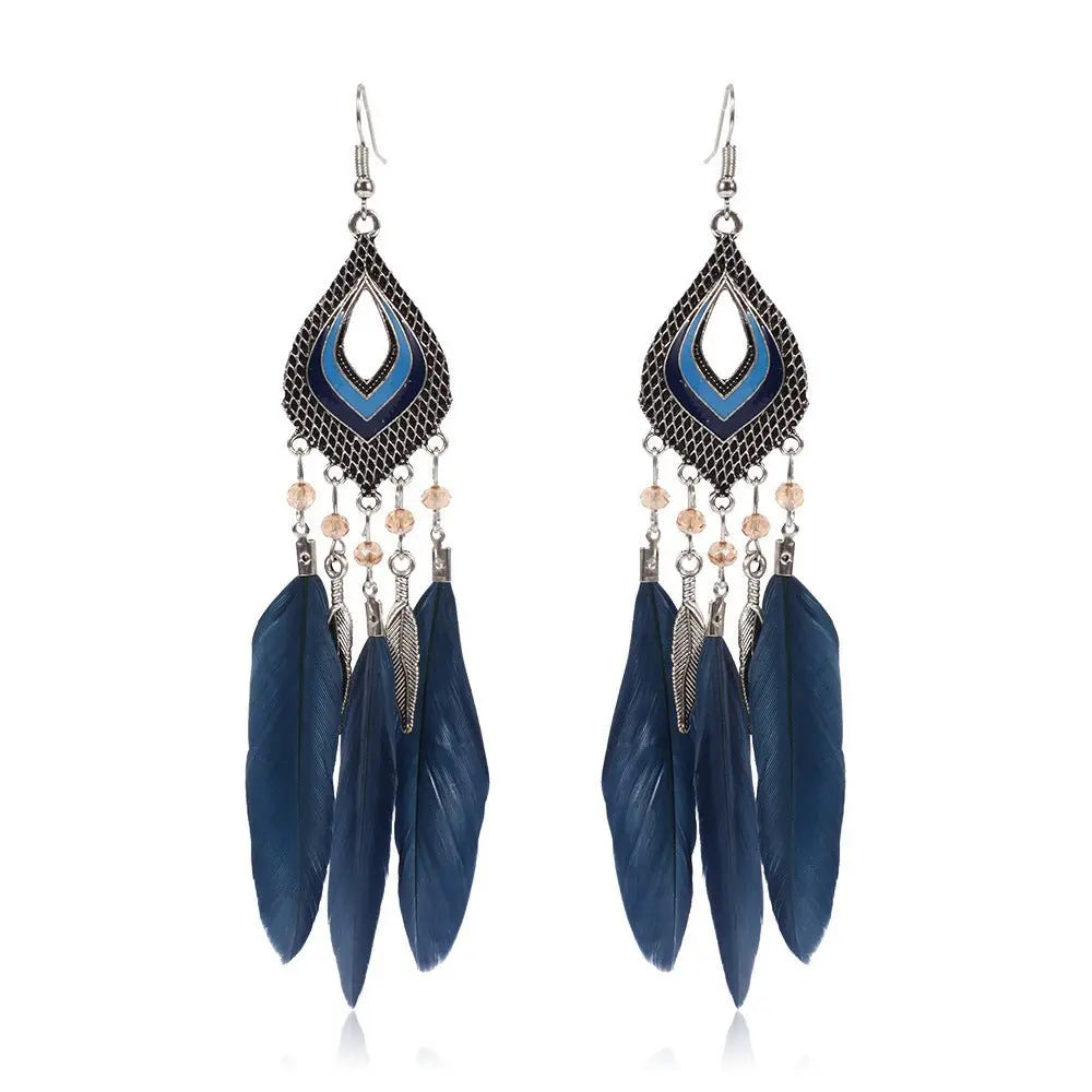 Feather Earrings: Channel Your Inner Fairy-Jewearrings