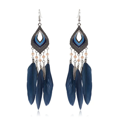 Feather Earrings: Channel Your Inner Fairy-Jewearrings